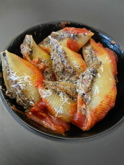 Conchiglionis farcies tapenade et tomates0 (0)