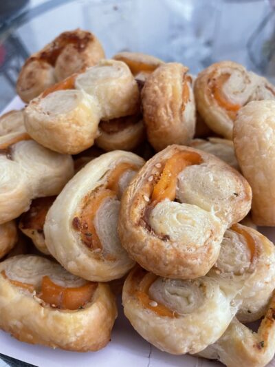 Palmier au saumon boursin et sésame0 (0)